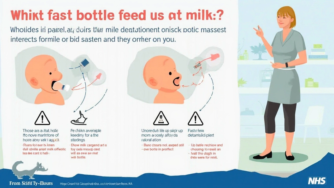 Risks Linked to Drinking Too Fast from a Bottle