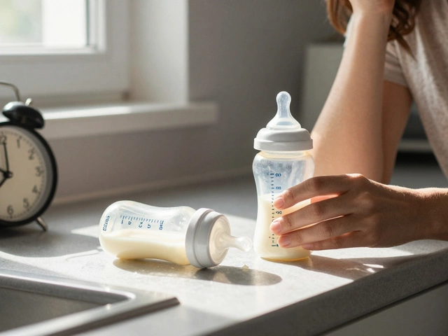 Why You Can't Give a Baby a Bottle After an Hour