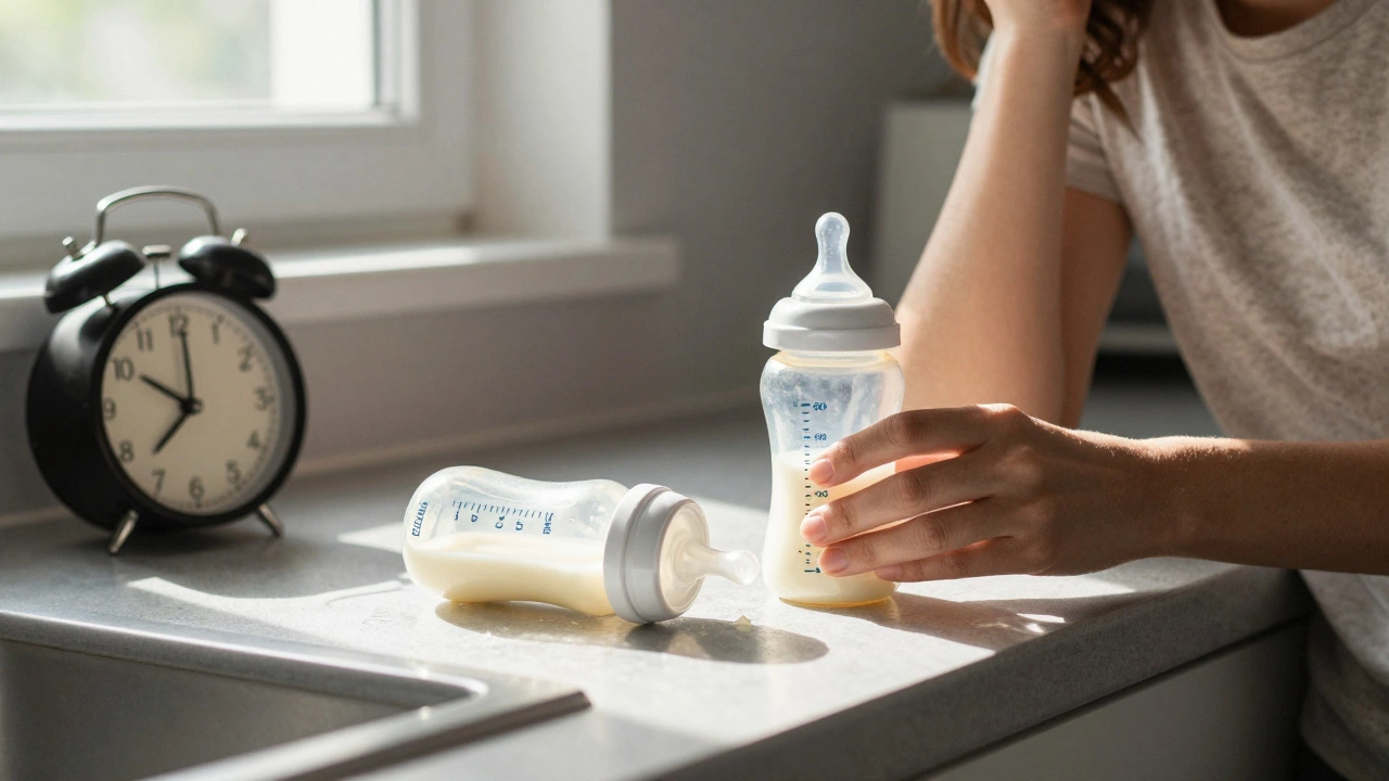 Why You Can't Give a Baby a Bottle After an Hour