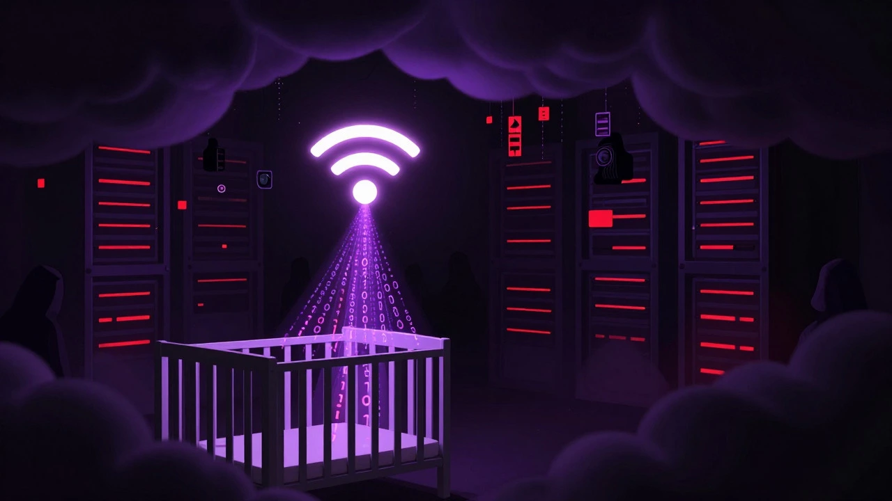 Wi-Fi baby camera sending data to shadowy cloud servers