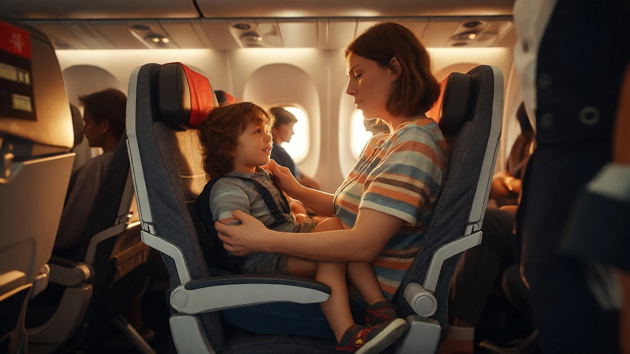 Can My 3-Year-Old Sit on My Lap on a Plane? Safety, Rules & Tips