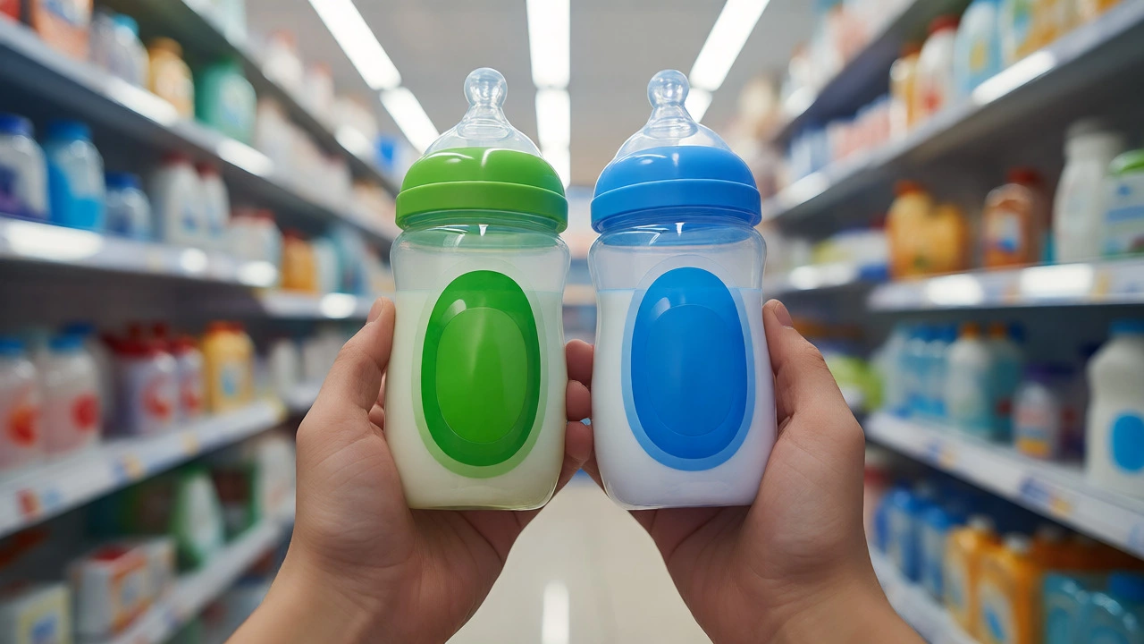 Green vs. Blue Dr. Brown’s Bottles: What’s the Real Difference?